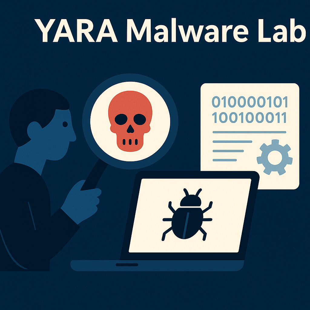 How I Detect and Identify Malware Using YARA Rules — Guided Lab (GUI App)